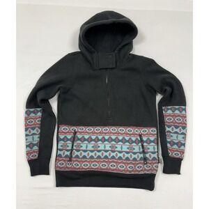 Empyre Tribal Southwest Pattern 1/2‎ Zip Hoodie Pullover Men's Size Medium
